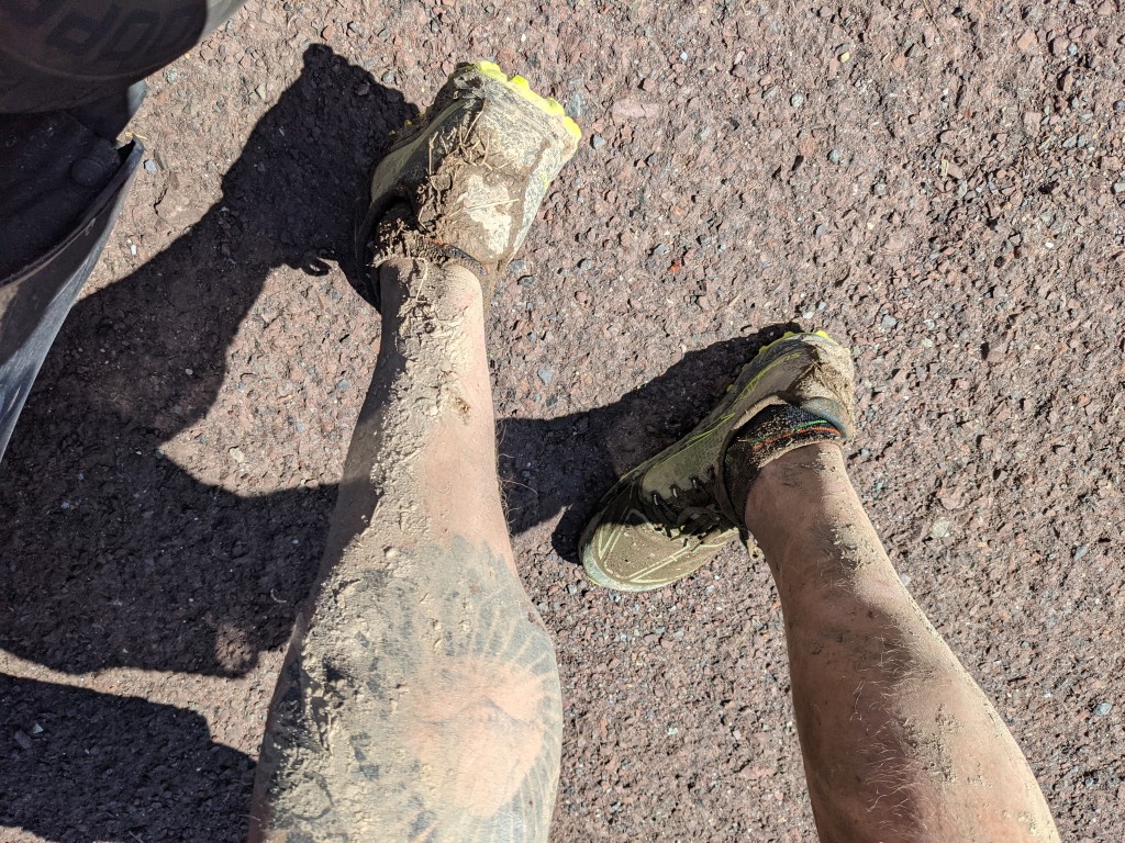 Getting muddy with it
